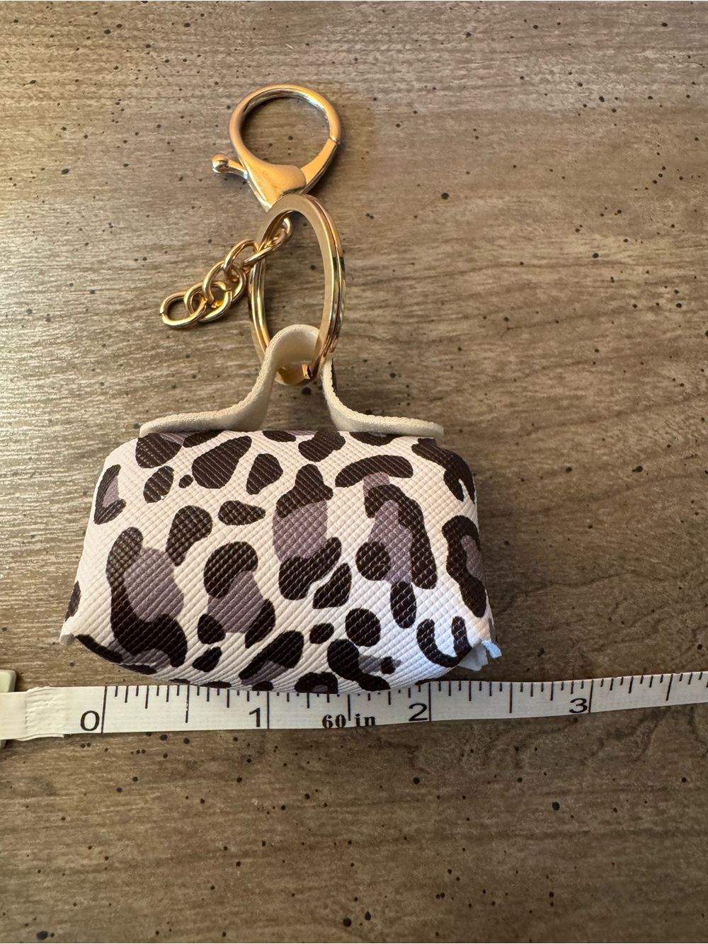 Leopard Print Mini Purse Keychain/Bag Charm - PICK ONE - Picture 9 of 10